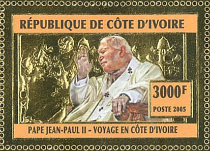 POPE JOHN PAUL II /GOLD (2005)