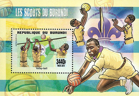 Scouting : Scouts of Burundi / Sport / Chess / Ping.pong / Mineralogy / Butterflies (II)