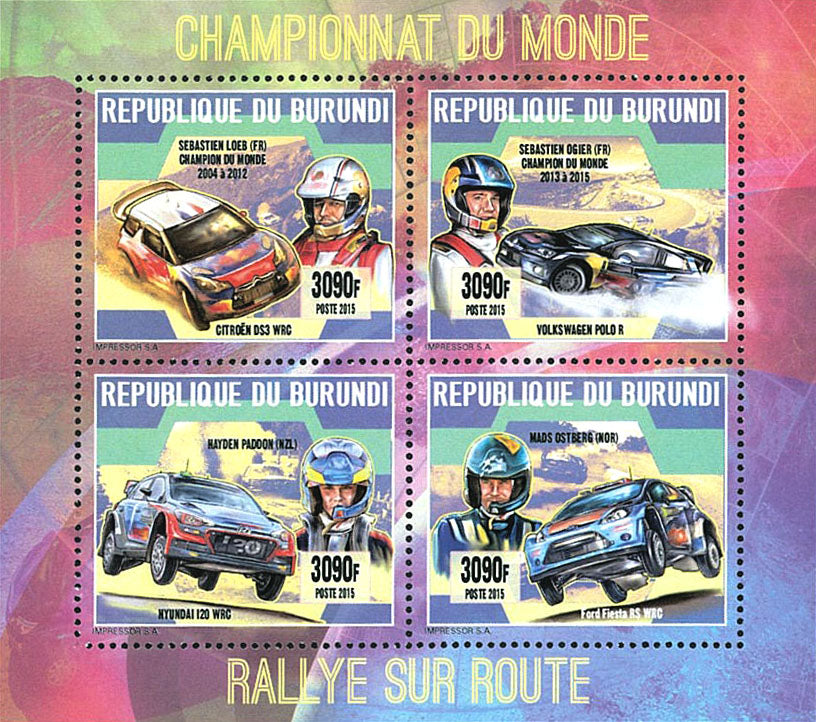 Sport : Rally Racing cars