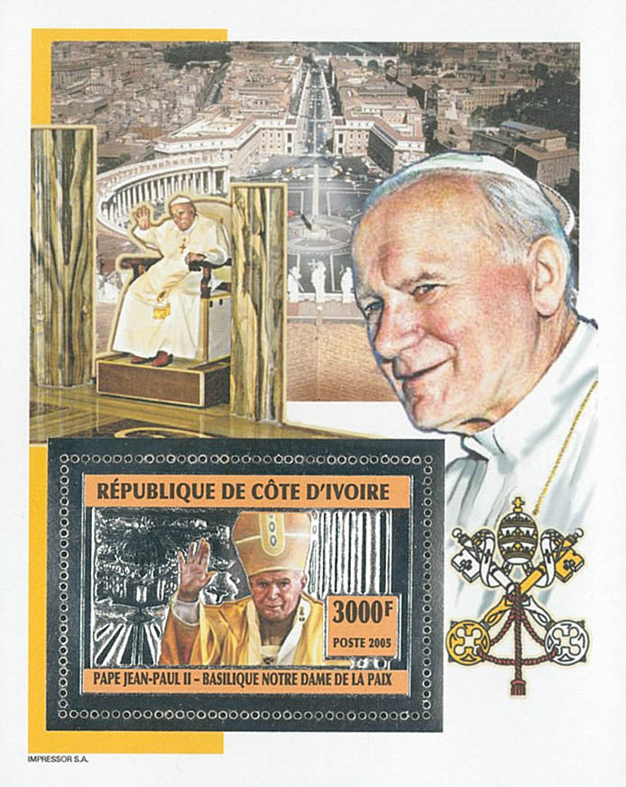 POPE JOHN PAUL II /SILVER (2005)