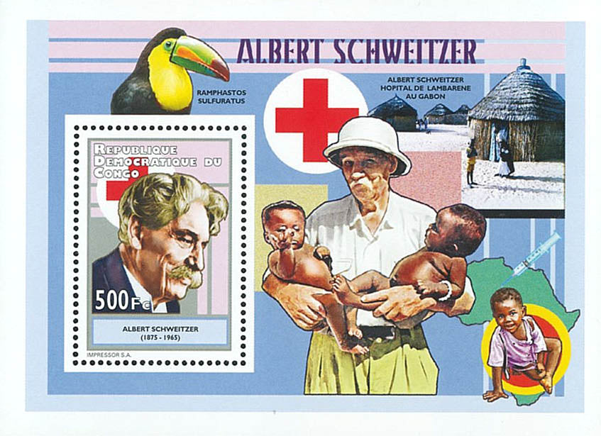 Nobel prize : Schweitzer, Ross, Koch - Famous characters (2012)