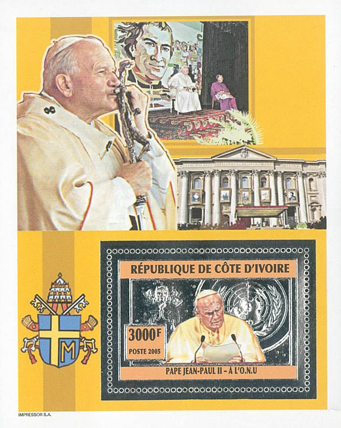 POPE JOHN PAUL II /SILVER (2005)