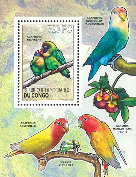Birds / Parakeets - Fauna & Flora (2012)