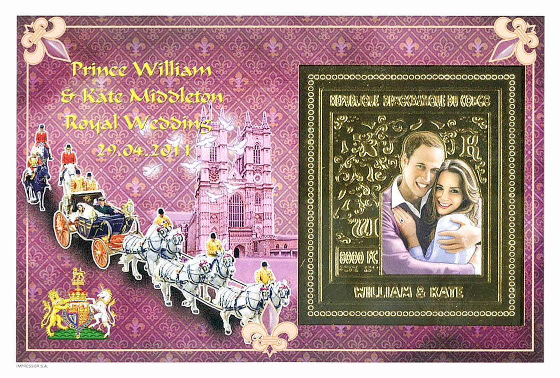 Kate & William - Gold Issue (2013)
