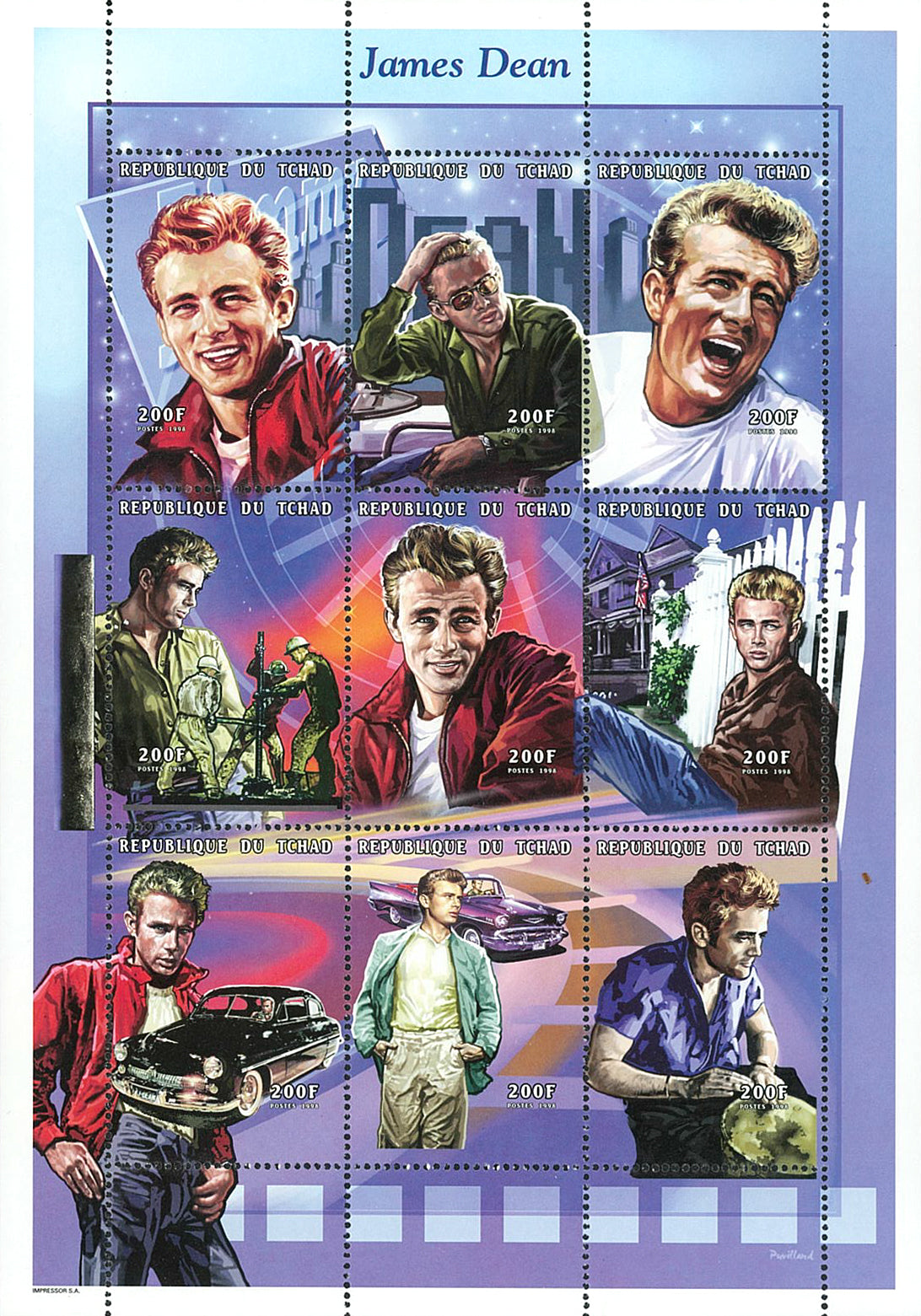 Famous characters - James Dean