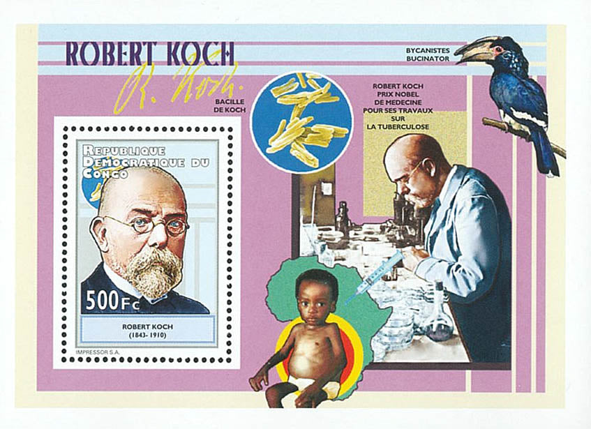 Nobel prize : Schweitzer, Ross, Koch - Famous characters (2012)