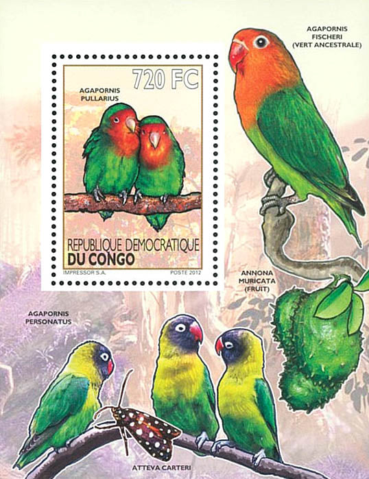 Birds / Parakeets - Fauna & Flora (2012)