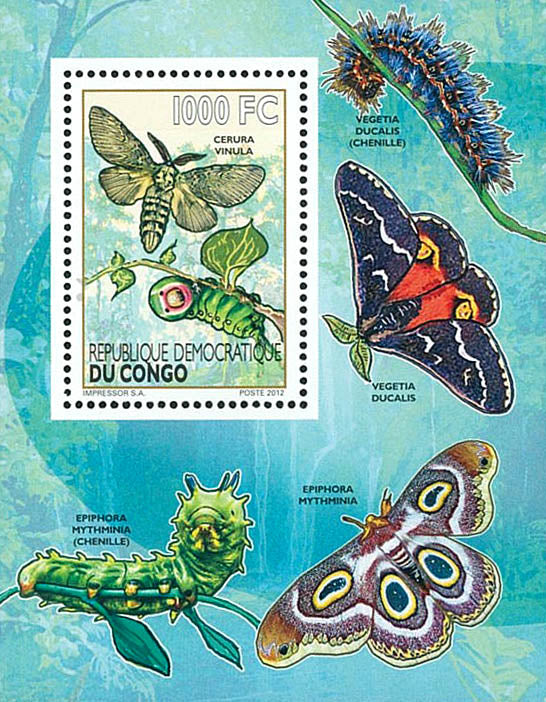 Caterpillars / Butterflies - Fauna & Flora (2012)