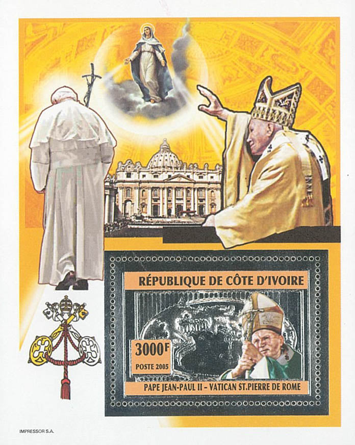 POPE JOHN PAUL II /SILVER (2005)