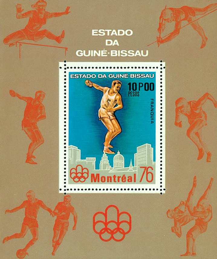 Summer Olympics games in Montreal 1976