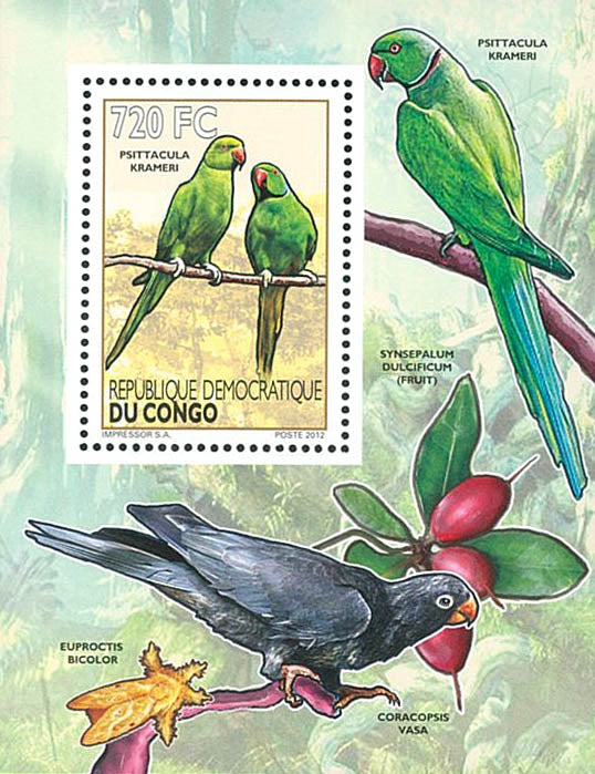 Birds / Parakeets - Fauna & Flora (2012)