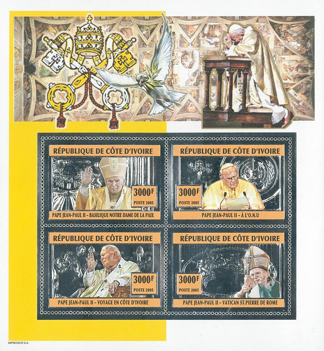 POPE JOHN PAUL II /SILVER (2005)