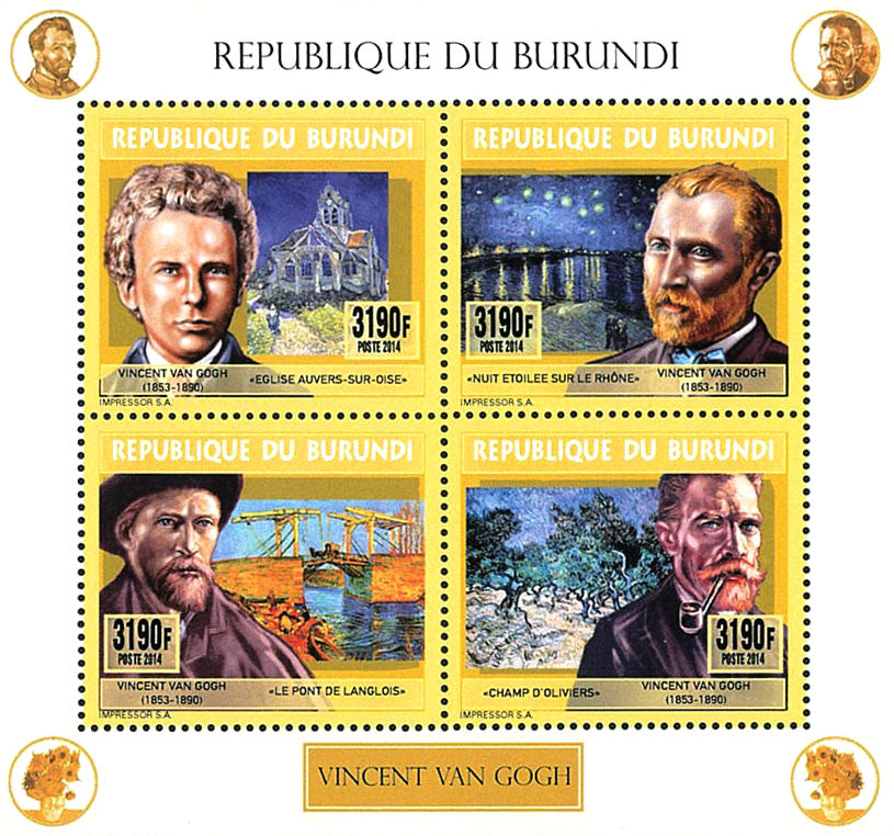 Famous characters : Vincent Van Gogh