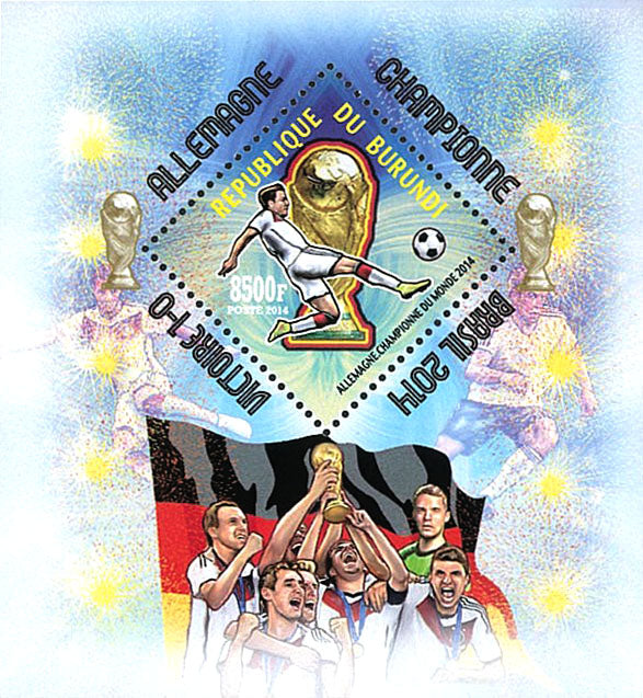 Football / Soccer : Worldcup Brasil 2014 - The Winners