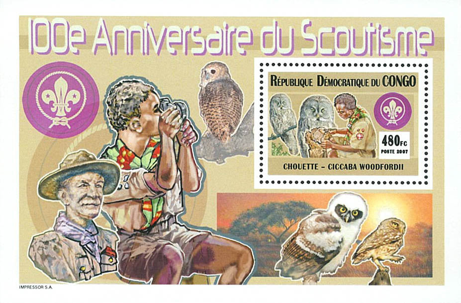 Scouting 100th anniversary- Owls (2007)