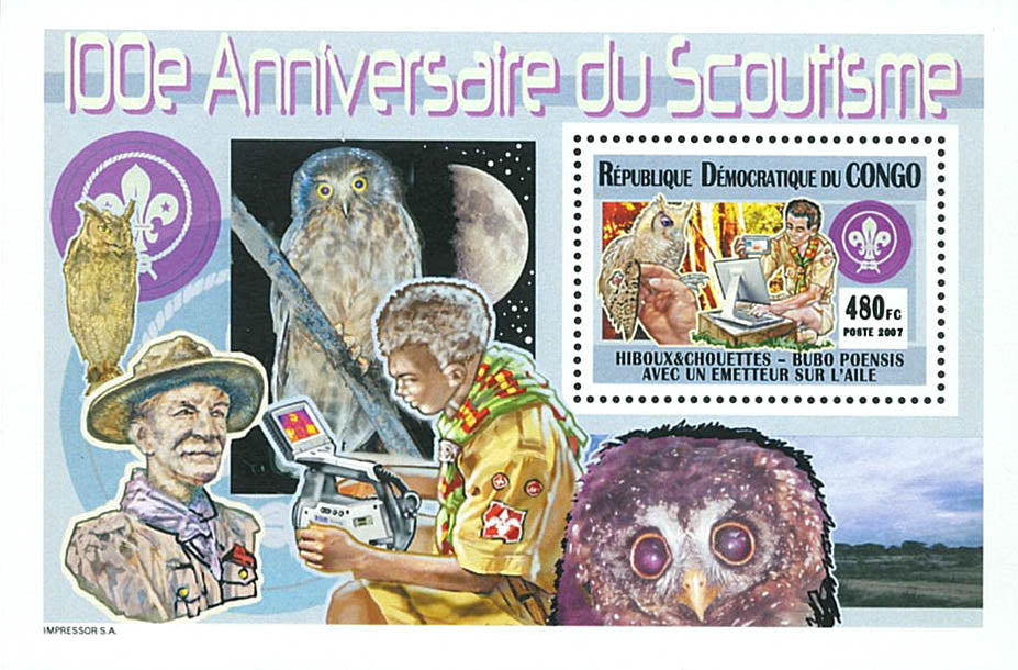 Scouting 100th anniversary- Owls (2007)