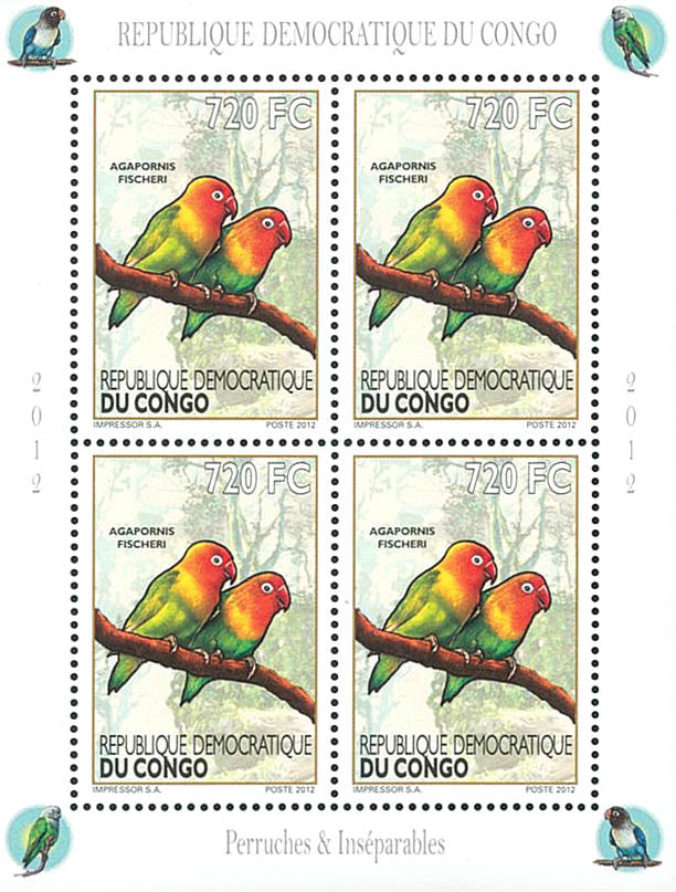 Birds / Parakeets - Fauna & Flora (2012)