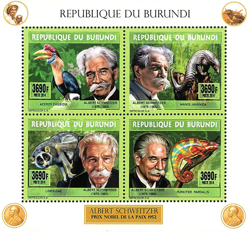 Famous characters : Albert Schweitzer