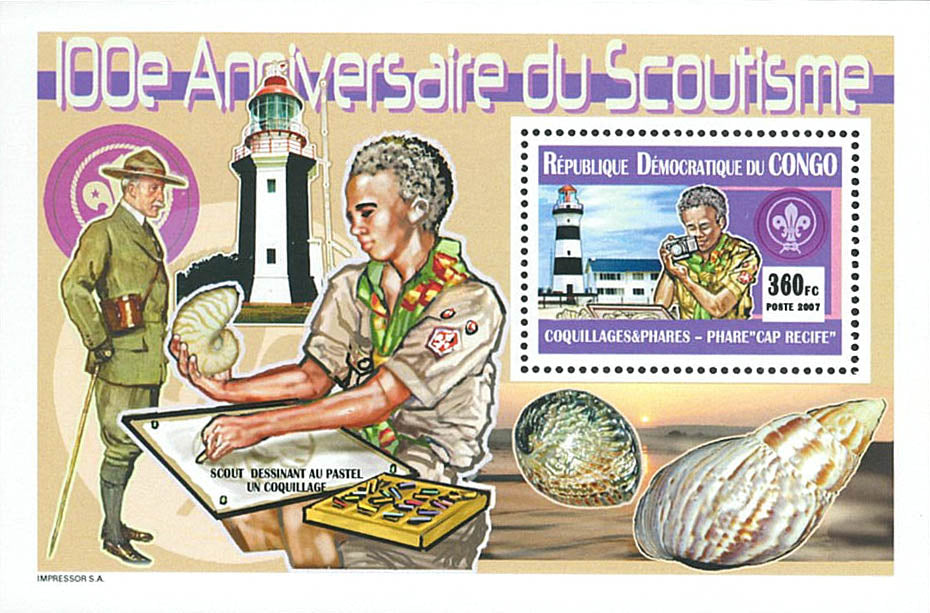 Scouting 100th anniversary- Shells and Lighthouses (2007)