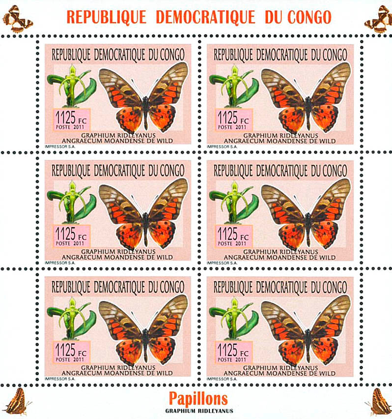 Butterflies - Fauna & flora (2011)