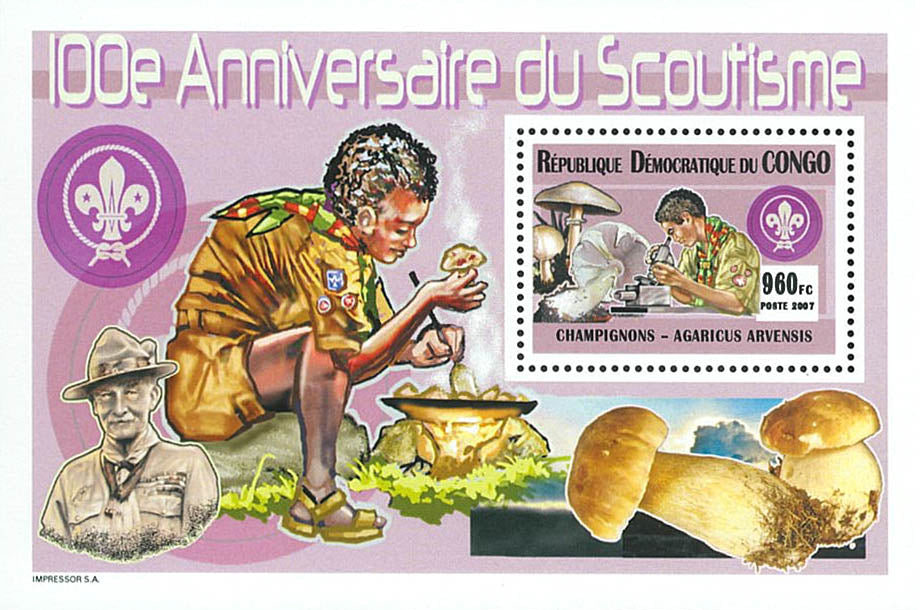 Scouting 100th anniversary- Mushrooms (2007)