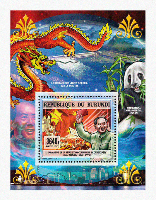 Major historical events : Mao Zedong 50th anniversary of the cultural revolution