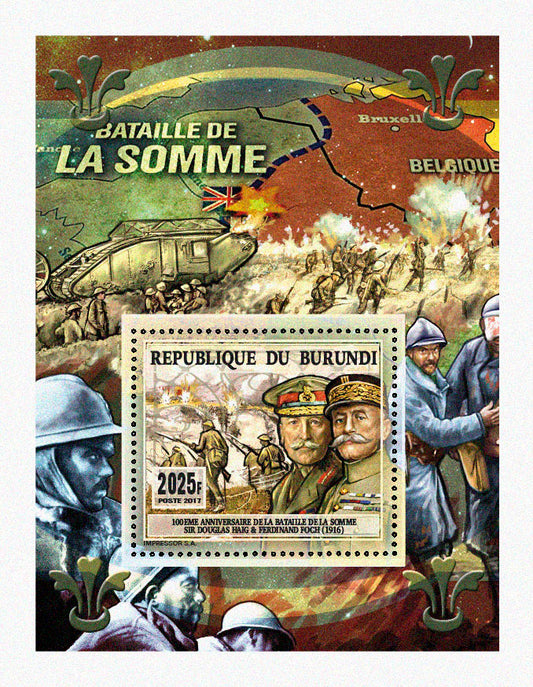 Major historical events : 100th anniversary of the Battle of the Somme