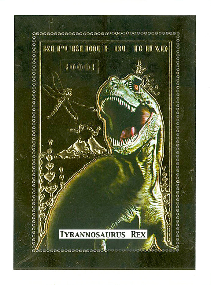 Dinosaurs & Minerals (II) – Tyranosaurus Silver & Gold