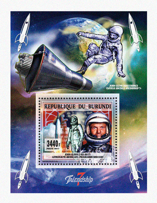 Major historical events / Space : John Glenn Mercury program