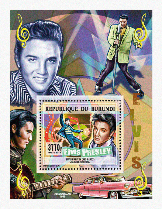 Famous characters / Music Hall : Elvis Presley (Jailhouse Rock)