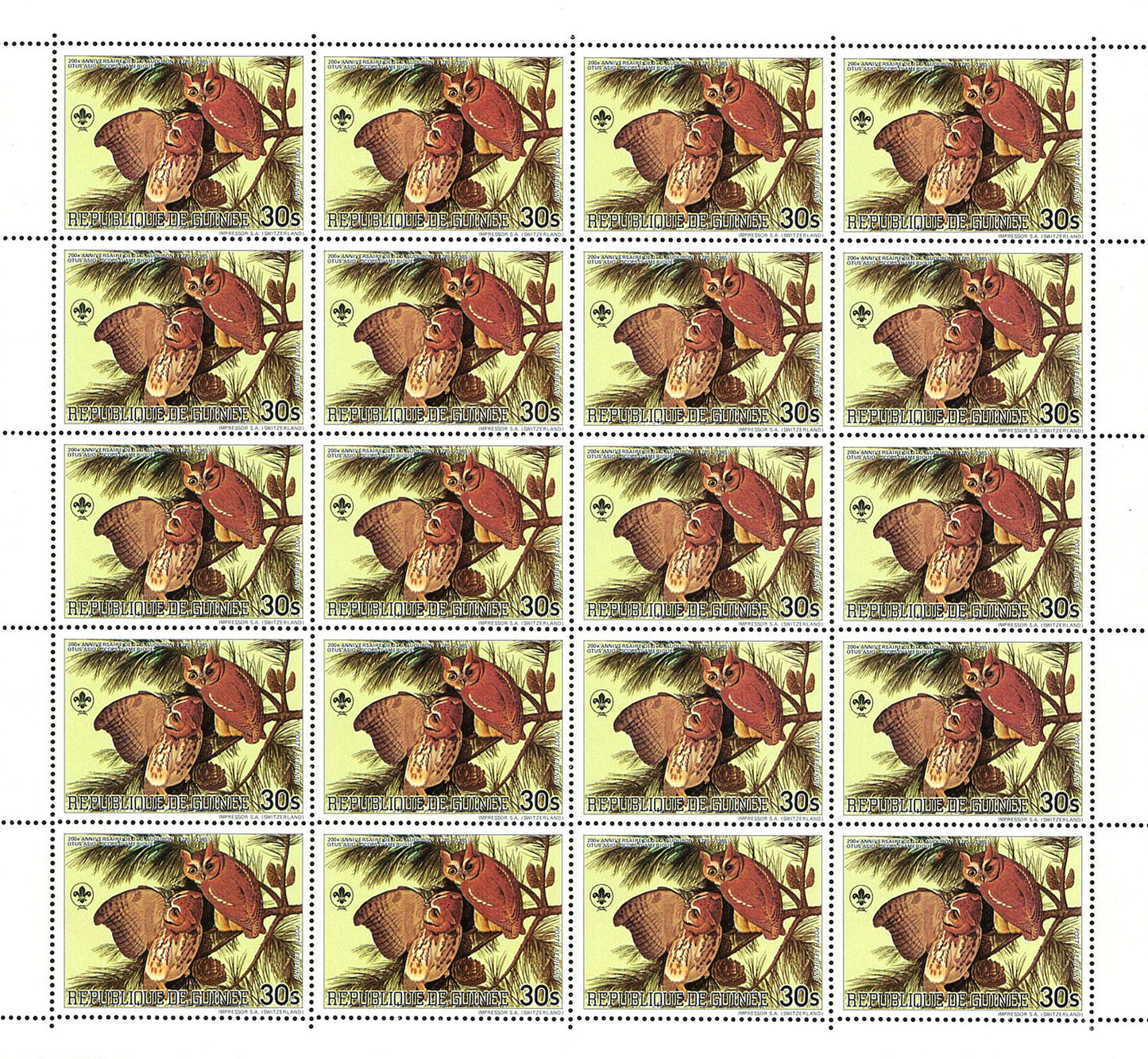 Birds Fauna & Flora : 200th Anniversary John James Audubon