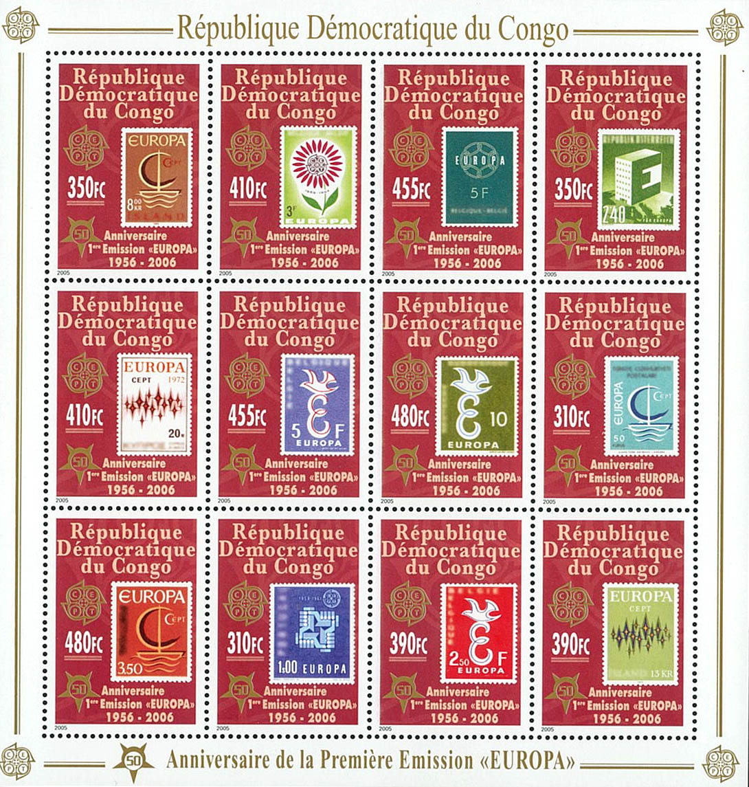 50th Anniversary of Europa Stamps