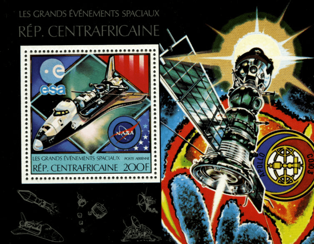 History of the Space Travel 1980