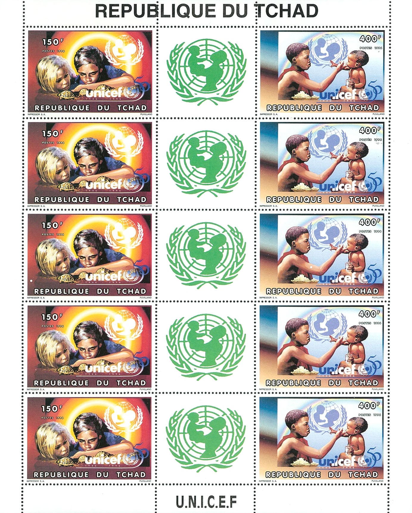 Major historical events - Unicef 1996