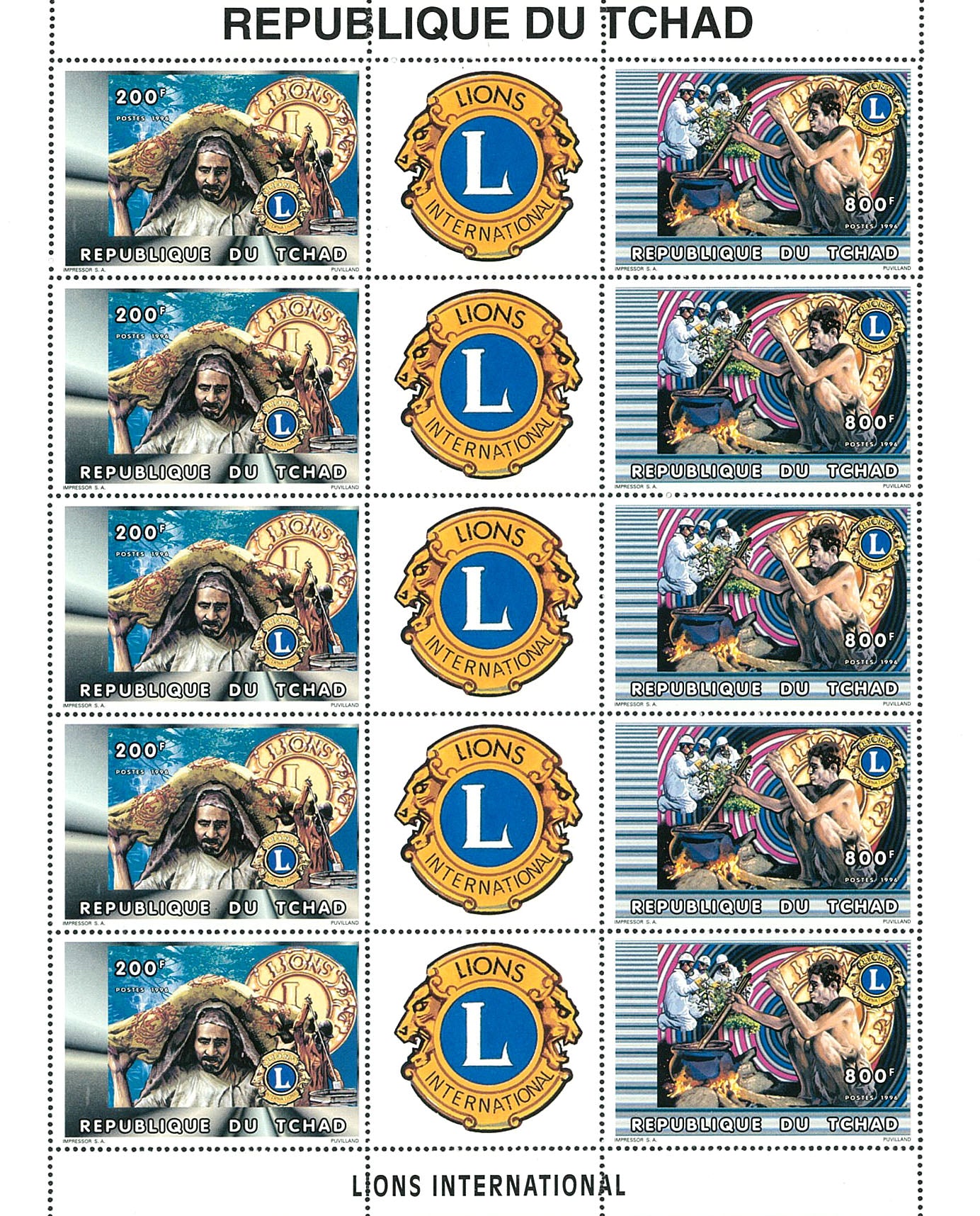 Major historical events - LIONS International 1996