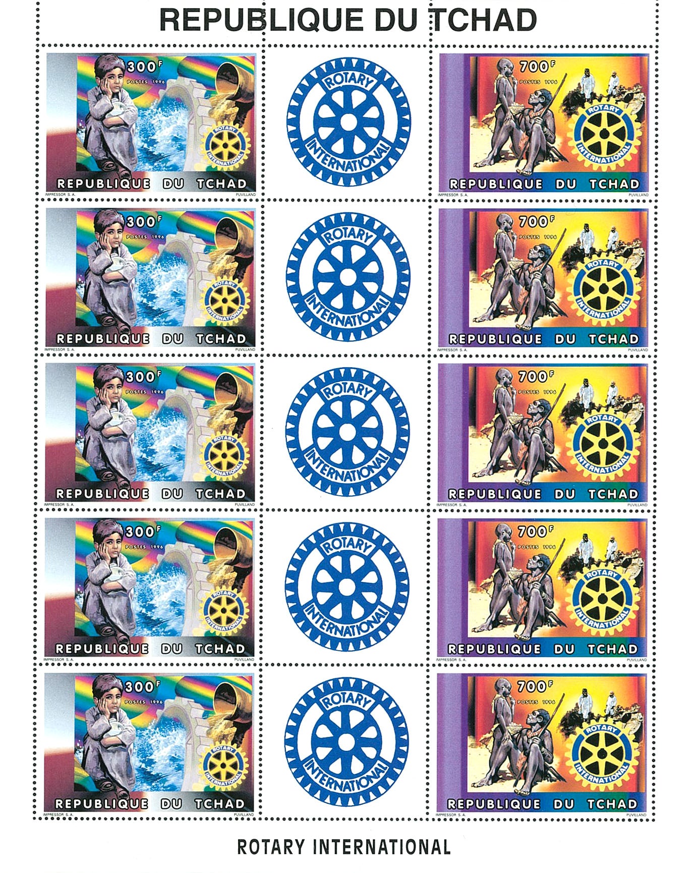 Major historical events - Rotary International 1996