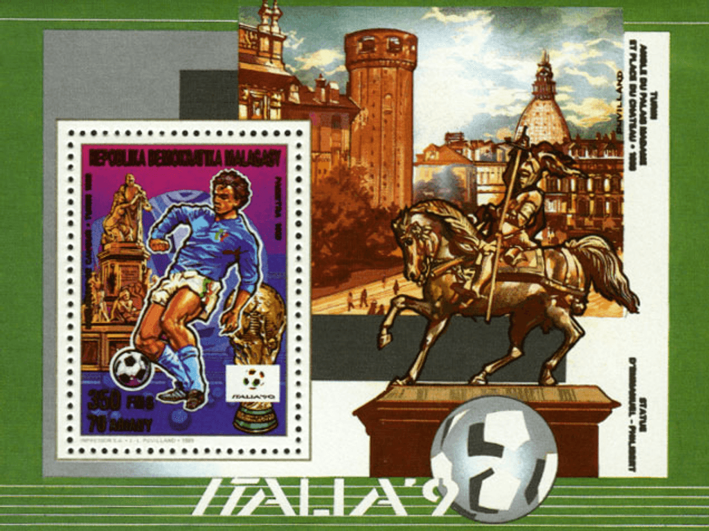 Football world cup Italy 90