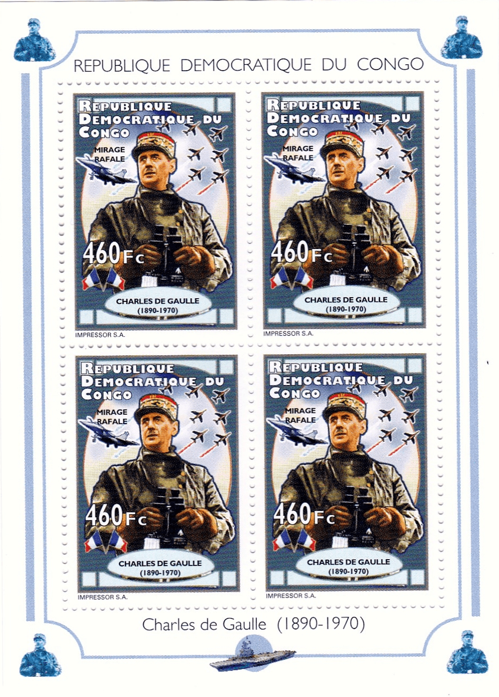 Charles DE GAULLE 2012