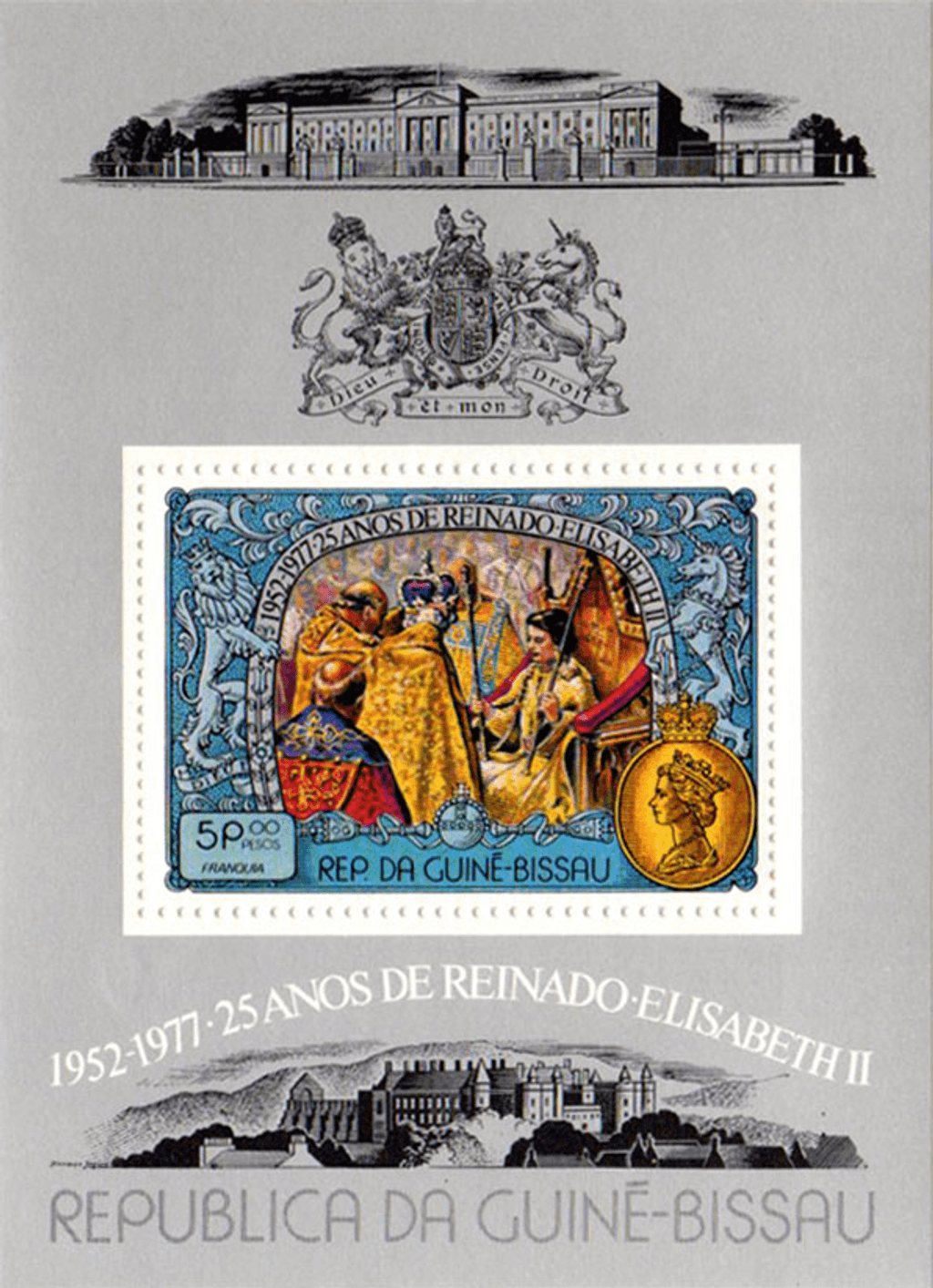 25th Anniversary of the Coronation of Queen Elizabeth II  1977