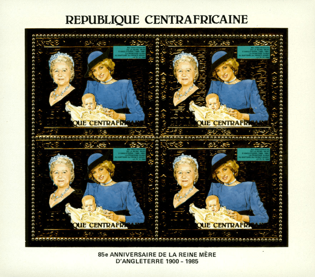 Birthday of Queen Mother 1985 GOLD