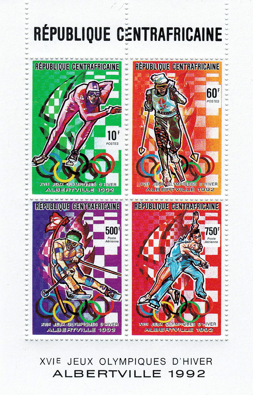 Olympic winterspiele 1992, albertville (I) 1990