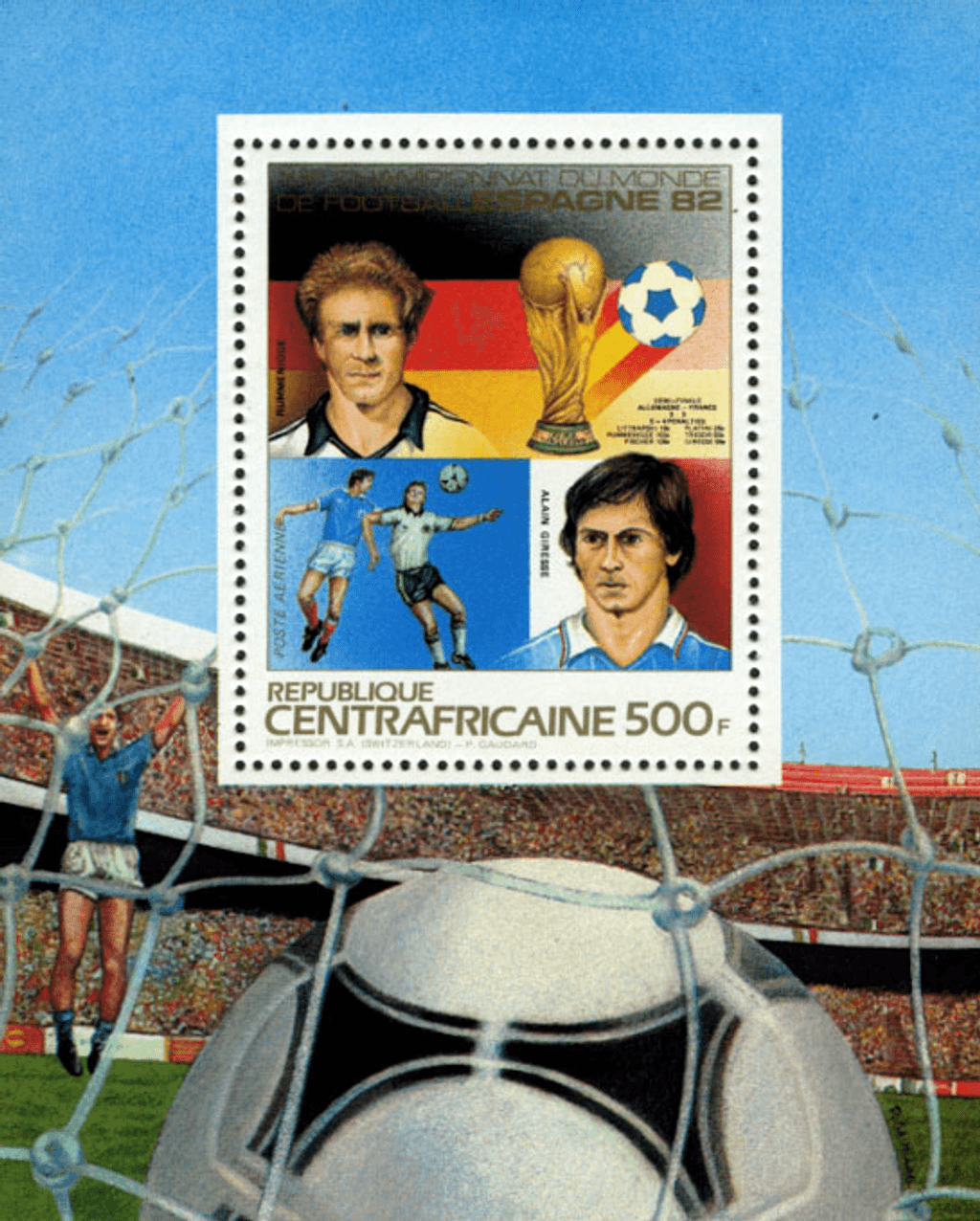 World Footbal Cup 1982 (Hamilton-Pezzey-Borovski-Boniek-Zamora-Passarella-Zico-Rossi-Smolarek-Giresse-Rummenigge)