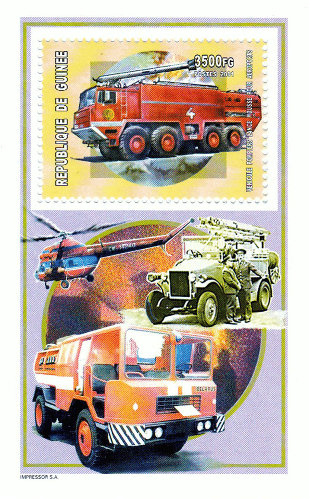 History of the fire department 2001