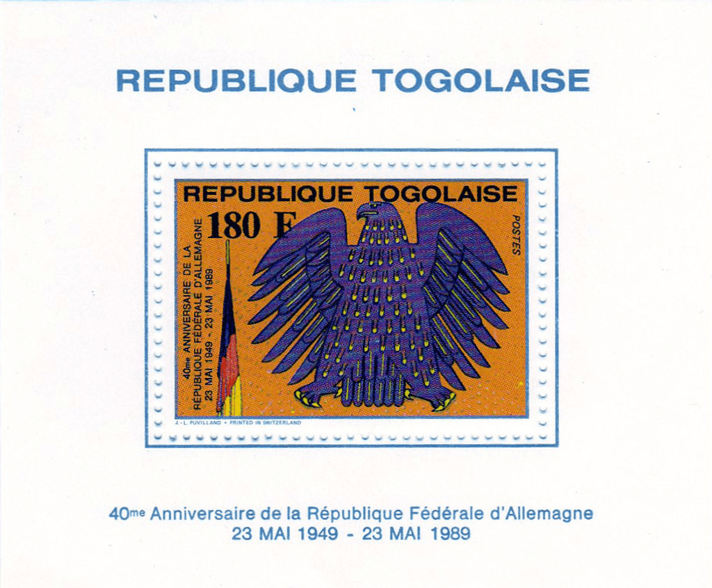 Birthday of Federal Republic of Germany 1989