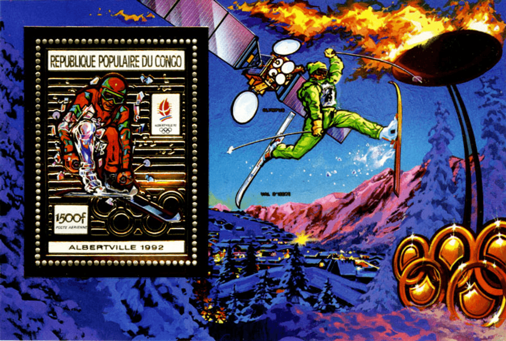 Olympic Games Albertville 1992, GOLD issue