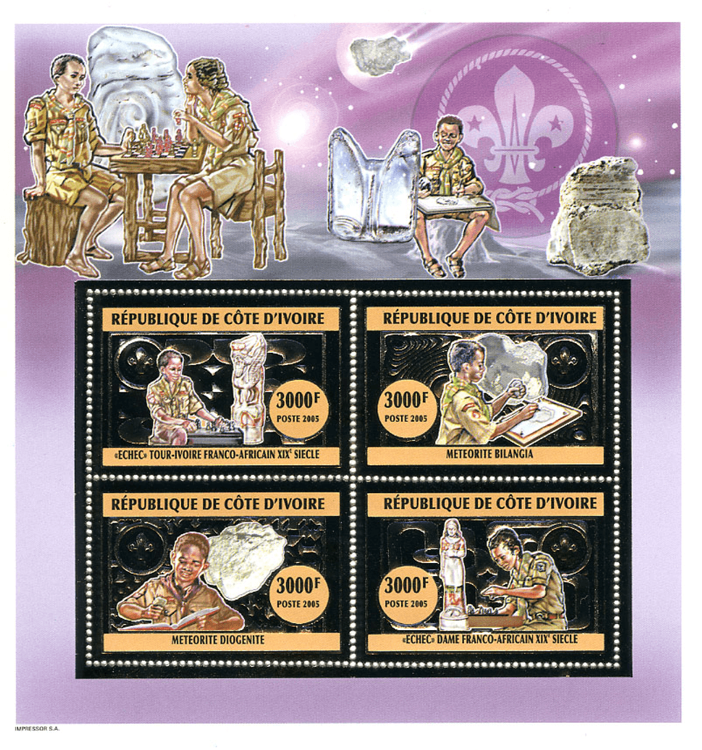 Scouting & Chess , Silver issue