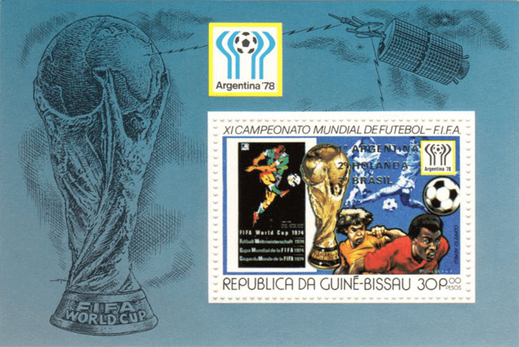 Football world championship, Argentina : Placement of final participants – SILVER 1978