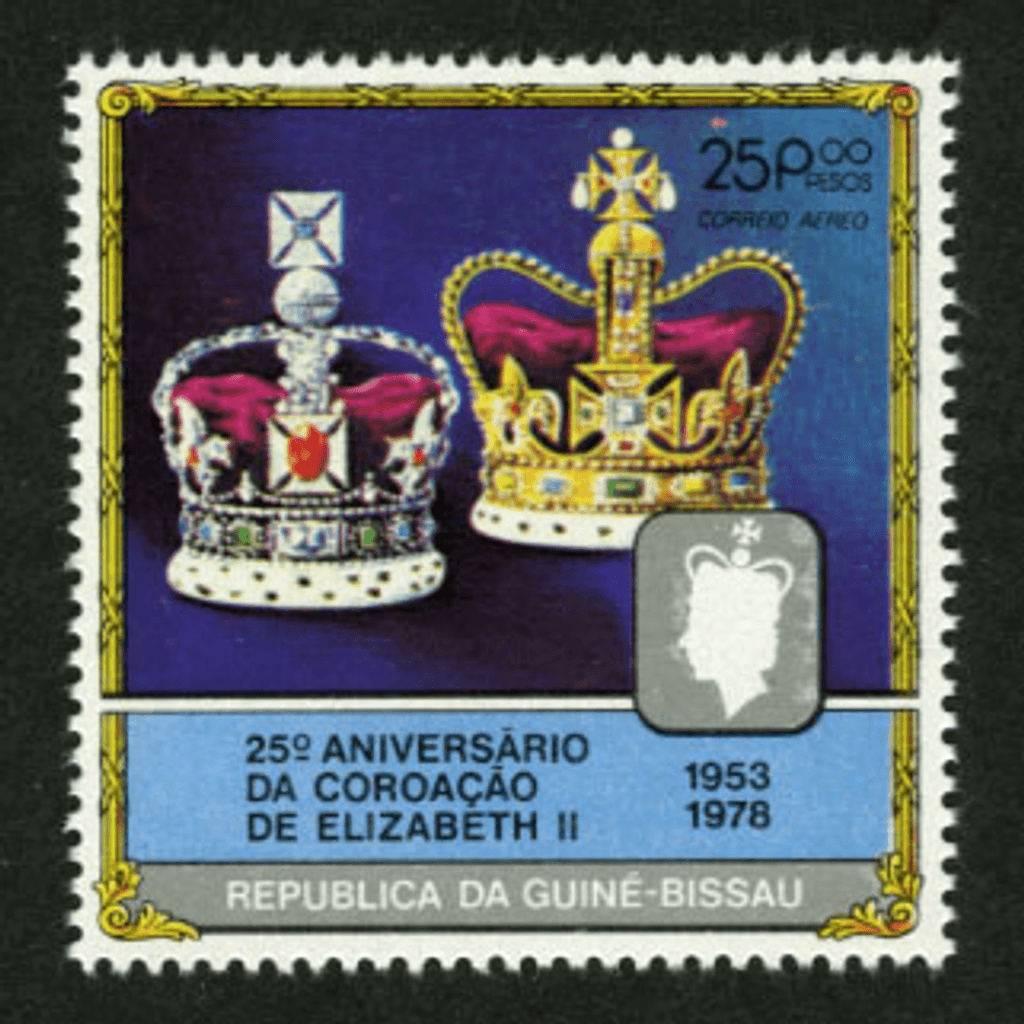 Coronation of queen Elizabeth II