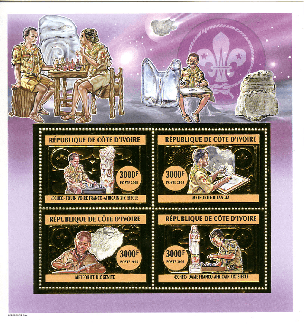 Scouting, CHESS & MINERALS Gold issue
