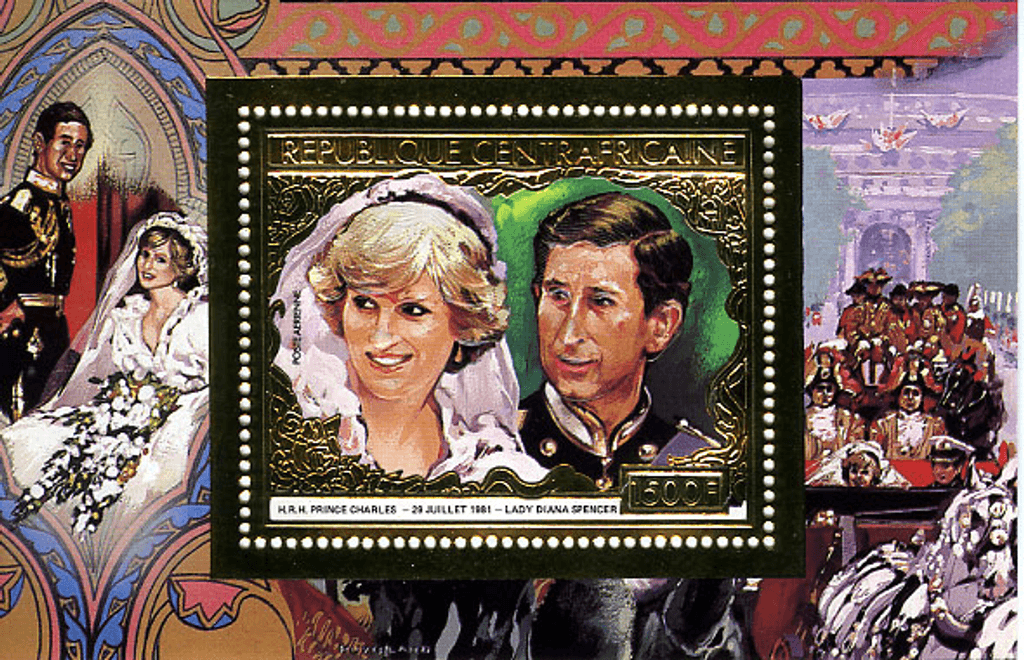 Lady Diana's Wedding & Royalty / Gold